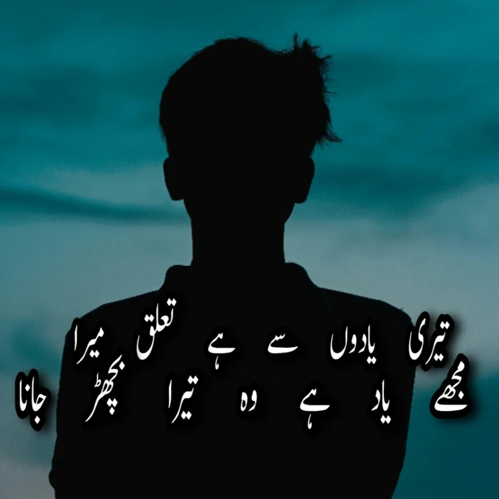 Sad Poetry in Urdu 2 Lines – Short Yet Powerful